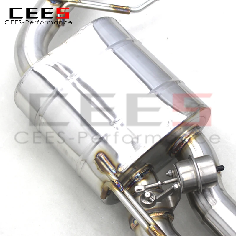 CEES Exhaust With Valvetronic For BMW Z4 E89 N52 N20 N54 N55 2.0T 3.0T 2009+SS304 Stainless Steel Muffler Carbon Fiber Tips view 5