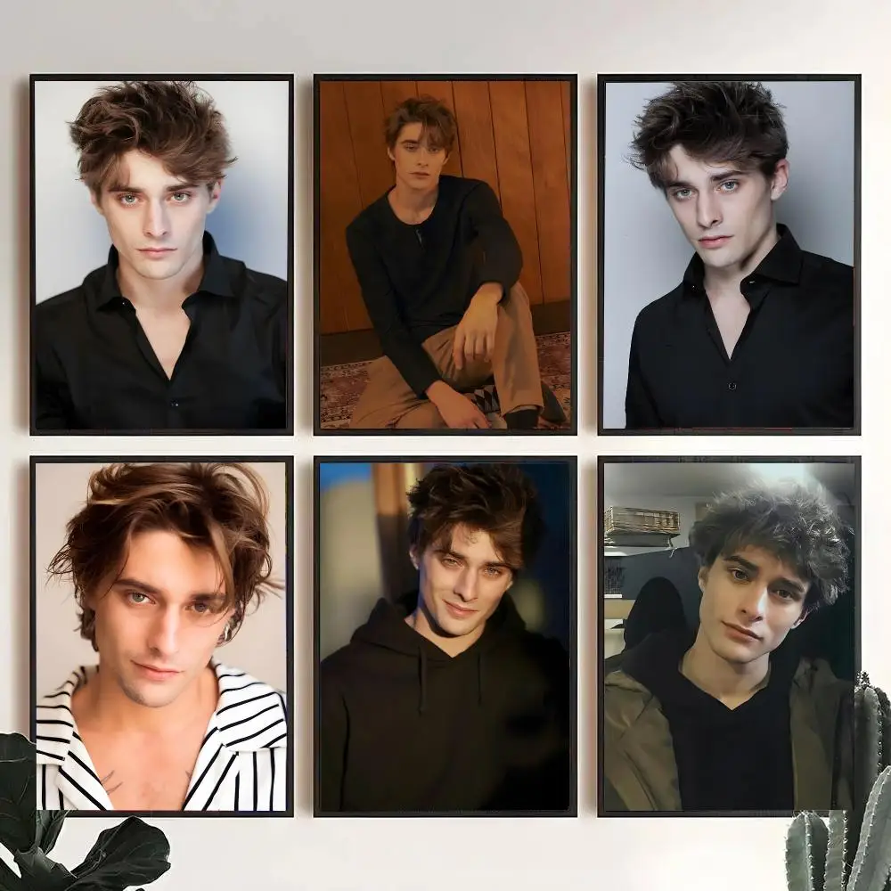 Famous Actor M-Maxence Danet Fauvel Poster Decorative Wall Art Stickers Mural For Home Living Room Hallway Decor Gift