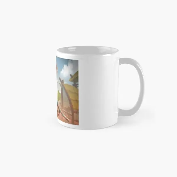 Friendly Spar Classic  Mug Cup Printed Coffee Handle Round Tea Picture Image Photo Simple Gifts Design Drinkware