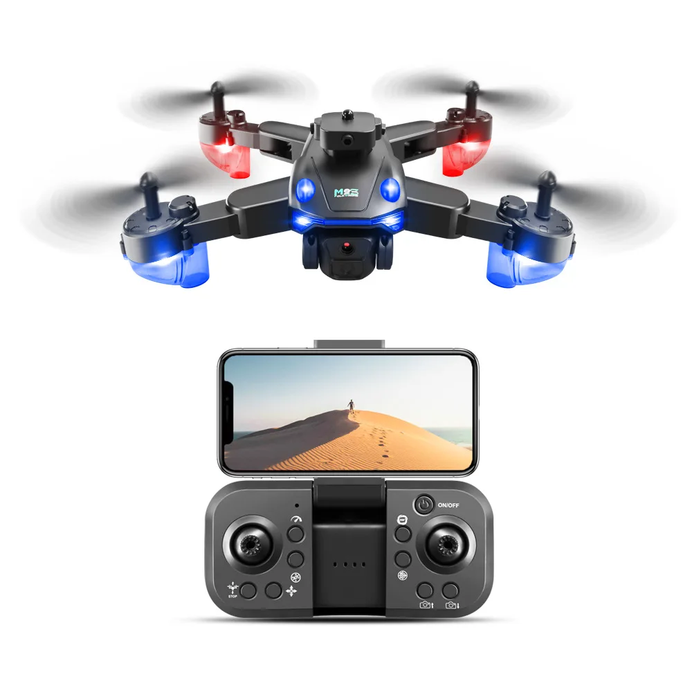 M2S Children's Toy Drone Optical Flow Positioning Aerial Photography Four Axis Aircraft Dual Camera Four sided Obstacle Avoidanc