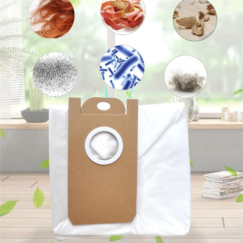 M04K 3 Stück Ersatzteile Zubehör Für ABIR R30 Roboter Staubsauger Staubbeutel Haushalts Reinigung Müll Tasche