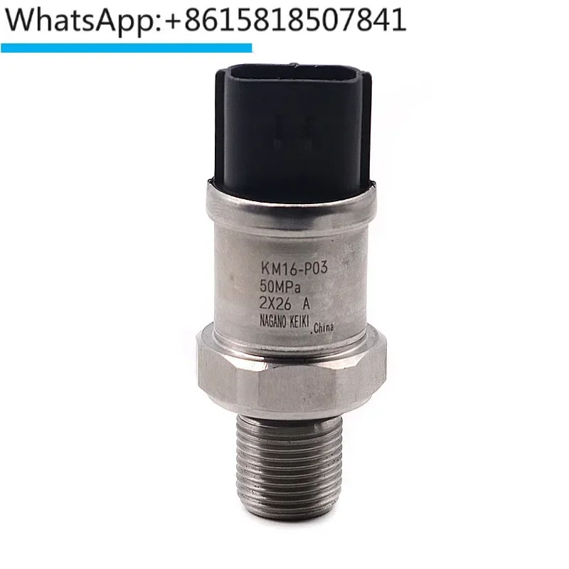

High Pressure Sensor Excavator Hydraulic Pump Pressure Switch FOR SK200-8 330-8 LS52S00015P1