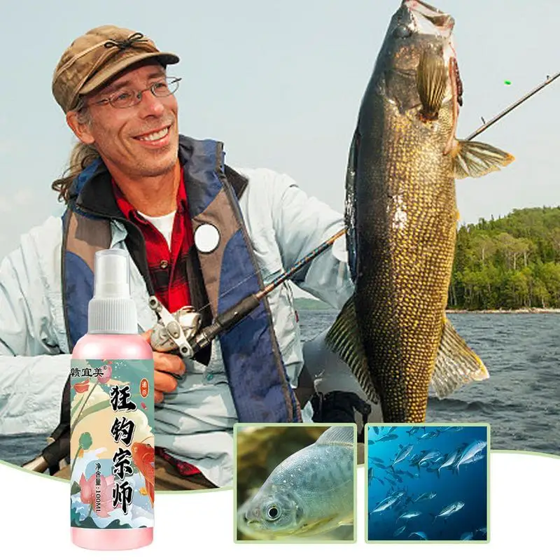 Fish Lure Attraction Enhancer Effective Fishing Liquid Long-Lasting Baits & Attractants For Grass Carp Bream Crucian Carp