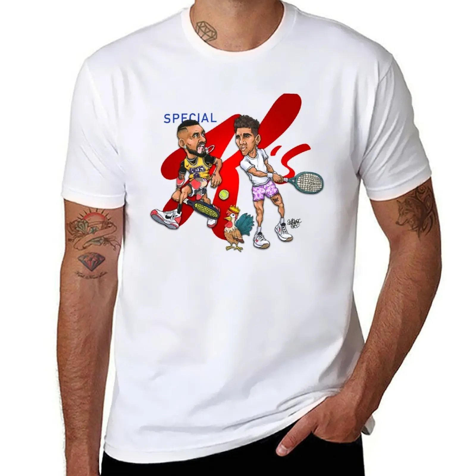 

Special K's - Nick Kyrgios & Thanasi Kokkinakis T-Shirt man tshirt man t shirt graphic T-Shirt
