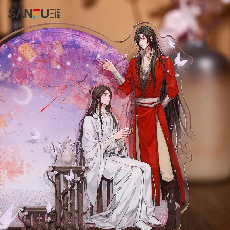 Tian Guan Ci Fu TGCF Xie Lian Hua Cheng BL Shikishi Marco De Arenas Movedizas Lindo Cosplayacrílico