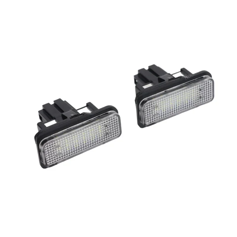 12V LED Number License Plate Lamp canbus no error For Mercedes Benz E-Class W211 S211 CLS-Class W219 C-Class S203 SLK-Class R171