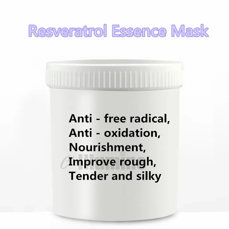 Inhibition Free Radical Resveratrol Essence Mask Antioxidant Repair Elasticity Resilient 1kg