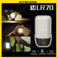 NITECORE LR70 3-in-1 Flashlight Camping Lantern Camping light Power bank Tent light Portable lamp work light Pendant Lights