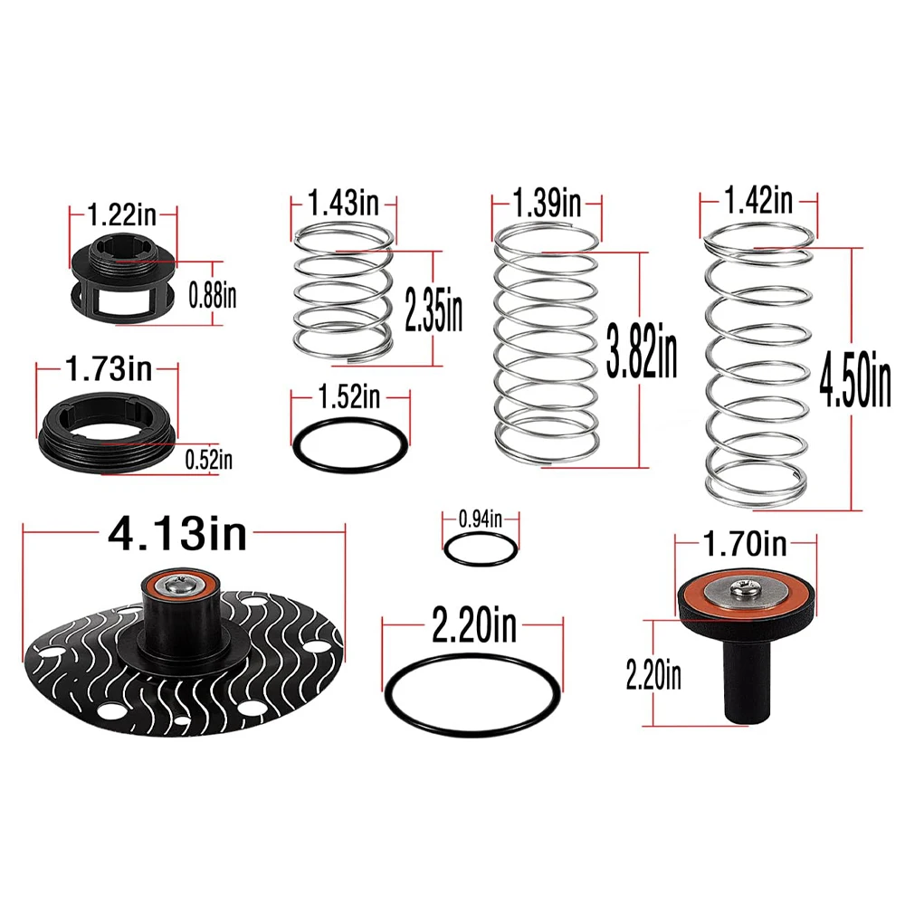 Backflow Maintenance Backflow Repair Kit Complete Backflow Repair Kit Leakage Prevention Easy Installation Design