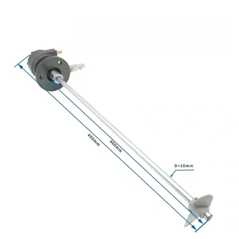 Mini Air Powered Pneumatic Motor 5 Liter Agitator Fan Type agitator paint liquid mixer stirring machine