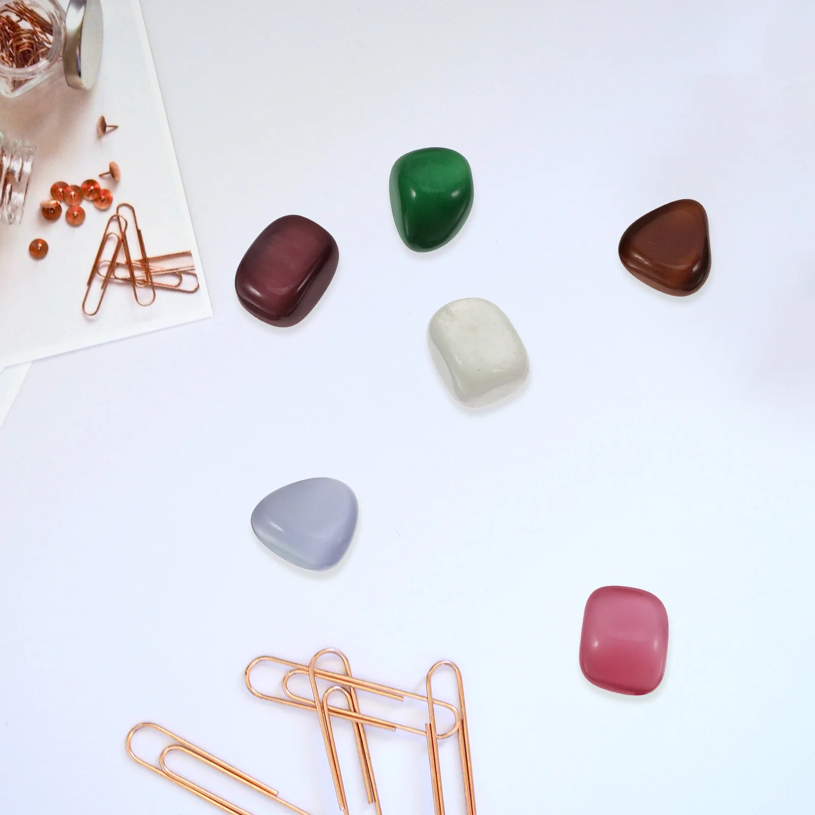 

Natural Jade Agate 2 3cm Crystals Irregular Polished Stones 300g Gemstone Bracelets Feng Shui