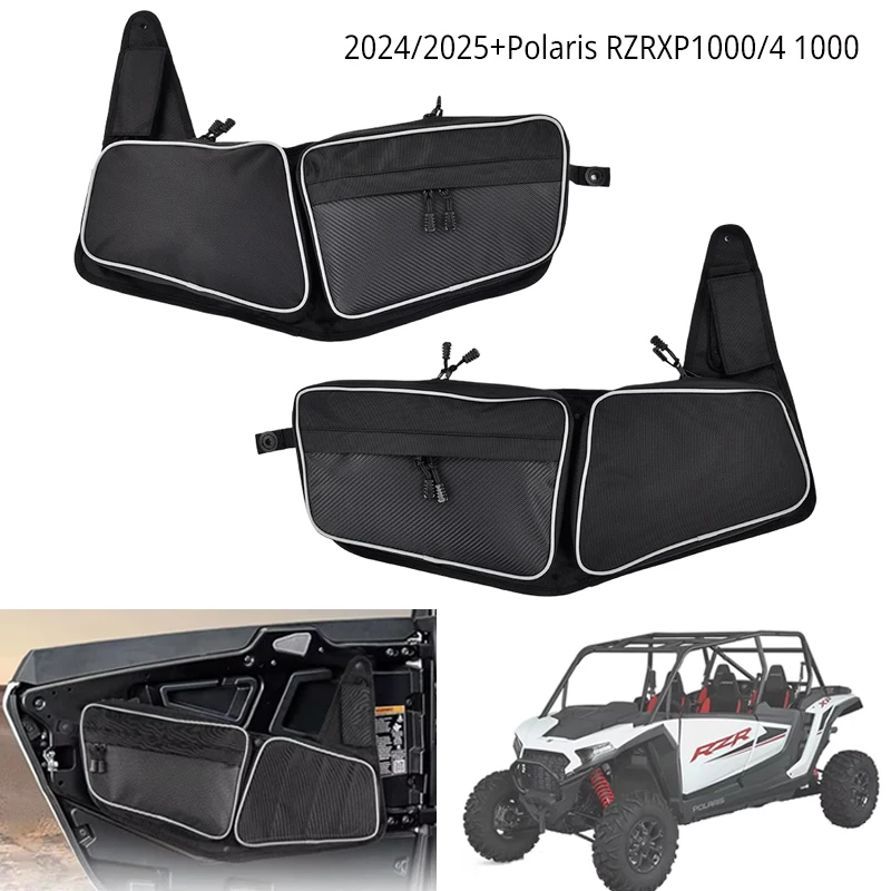 

Сумка для аксессуаров UTV для 2024/2025+ XP 1000 UTV, сумки для хранения большого пространства, водонепроницаемые боковые сумки для инструментов