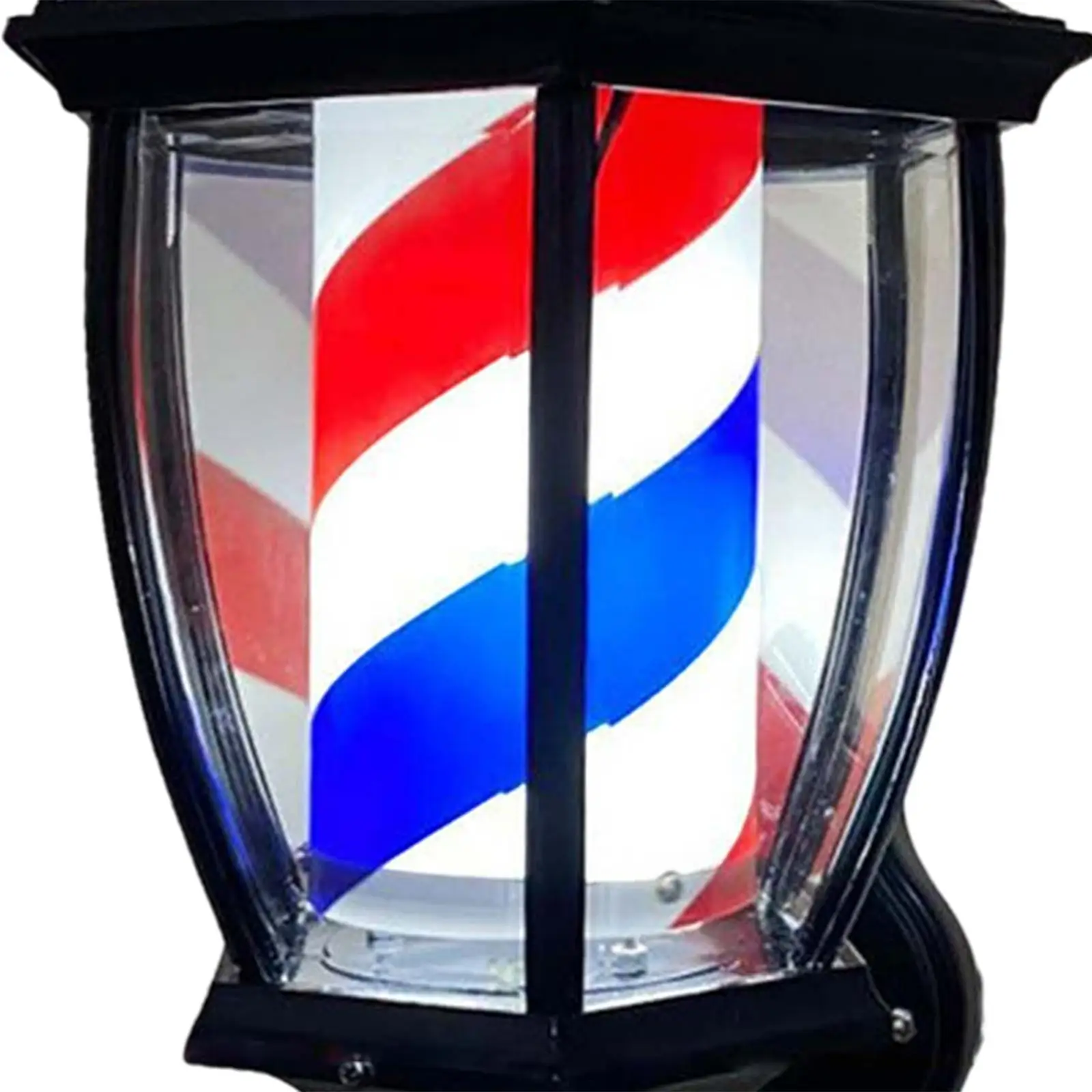 Barber Pole Light Rotating Lighting Stripes Waterproof Outdoor Hairdressing Save Energy