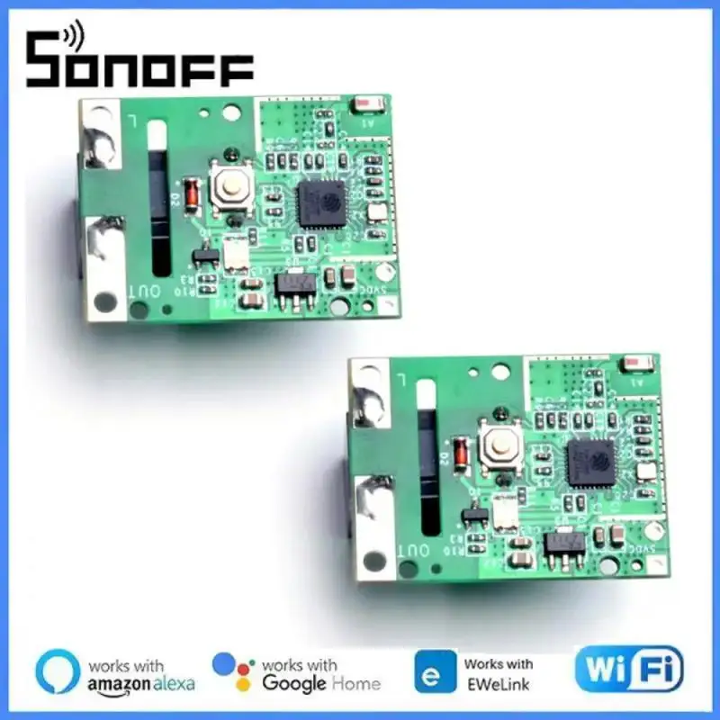 Релейный модуль SONOFF Wifi RE5V1C 5 в постоянного тока для умного дома, автоматизация для EWelink Alexa Google Home, голосовое управление через приложение