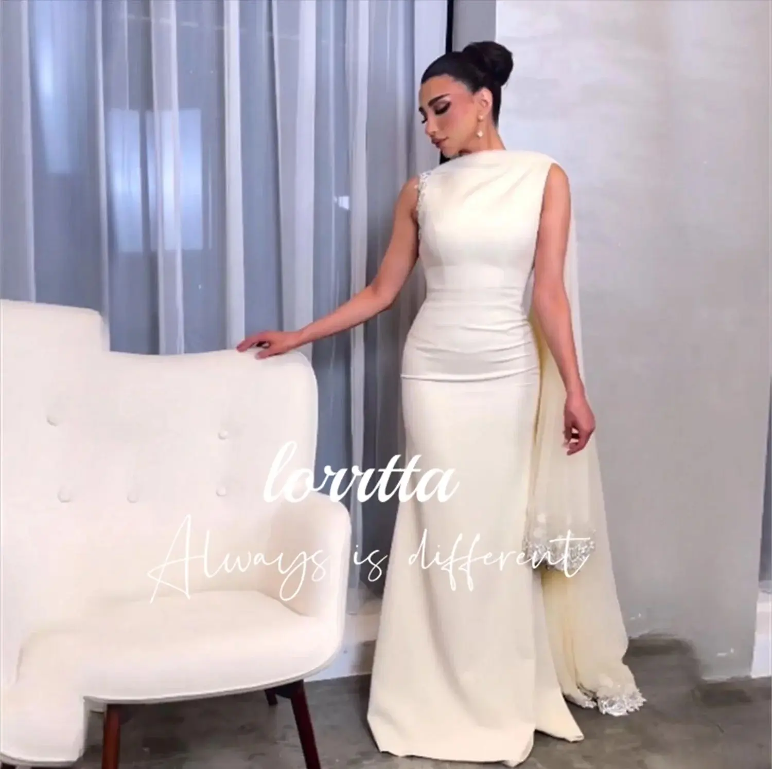 Mermaid Dress Formal Evening Dress Applique Saudi Arabia Engagement Tulle Sequined Vestidos De Noche Para Mujer Gala Customized