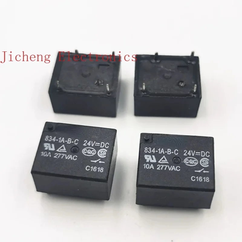 

834-1A-B-C-24V реле, 4-контактное Новое 834-1A-B-C 24VDC