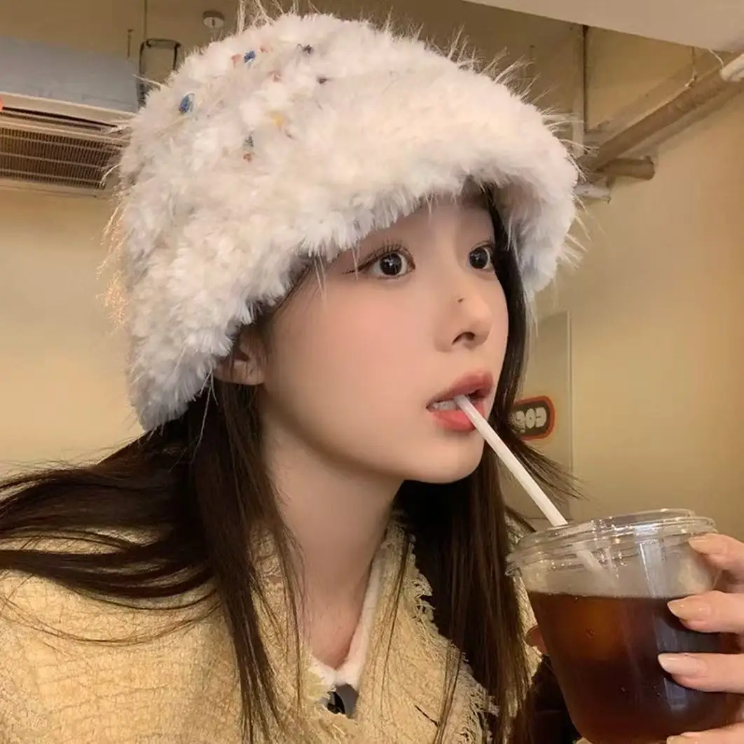 

Вязаная вручную панама, элегантная теплая панама, модная панама высокого качества для подарка, зимняя одежда, повседневная прогулка