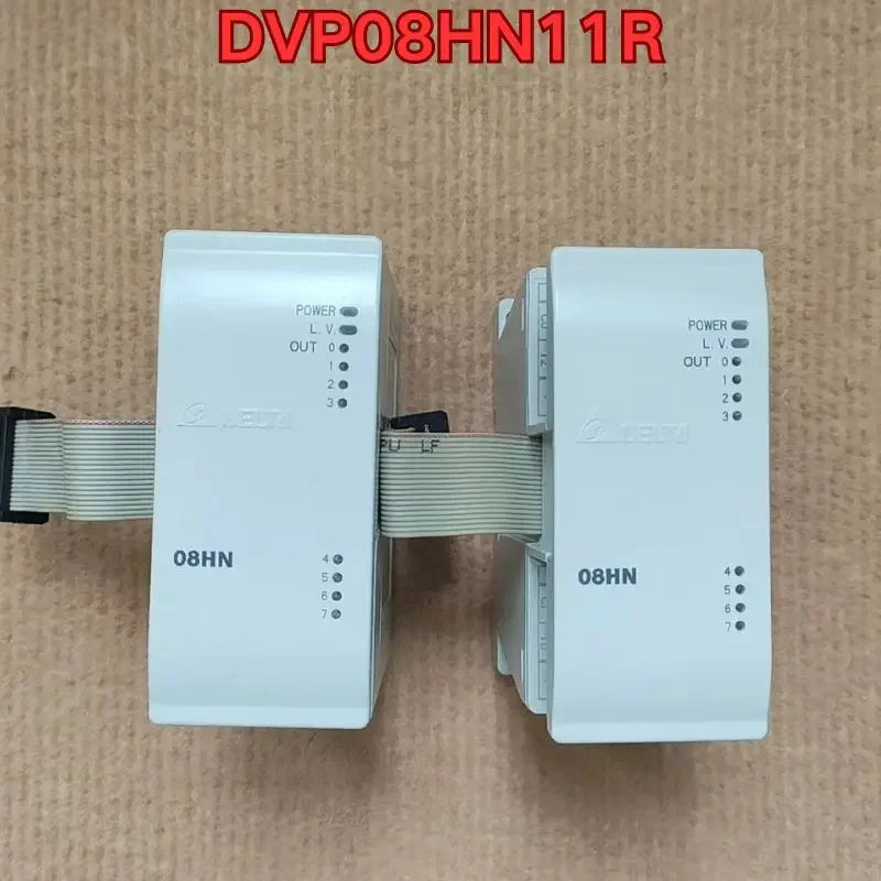 Second-hand PLC module DVP08HN11R function test is normal