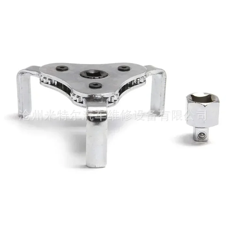 2026  3-Jaw Oil Filter Wrench, Heavy Duty Removal Tool for Car Engine Oil Fuel Filter Cap