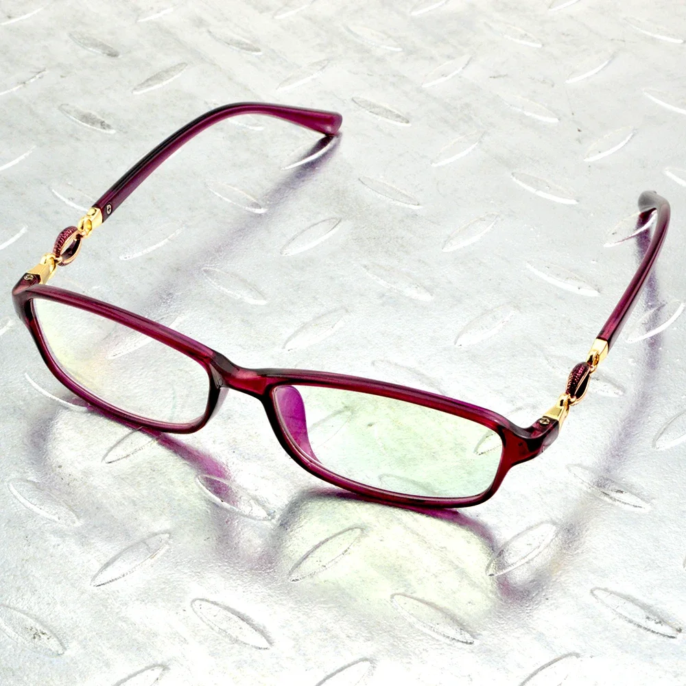 

Round Hollow Decoration Ultra Light TR90 Full-rim Multilayer Coating Lenses Women Reading Glasses +0.75 +1 +1.25 +1.5 To +4