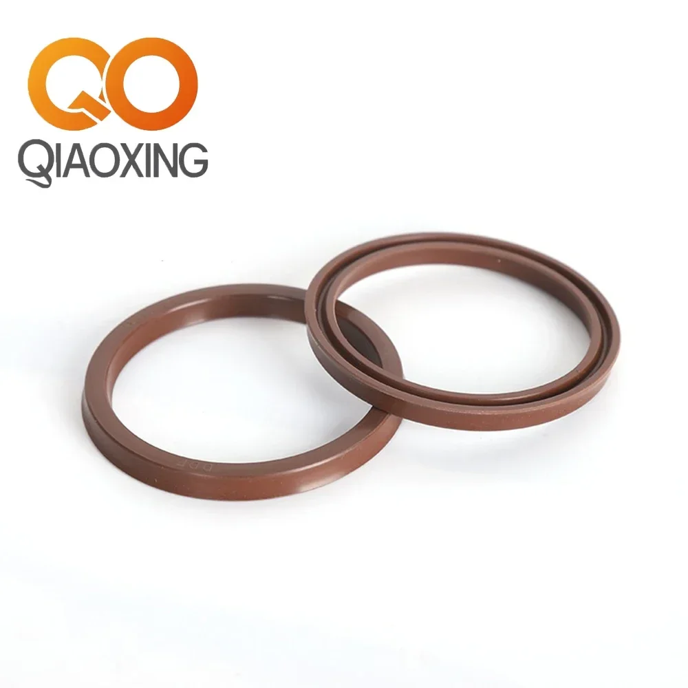 FKM USH Hydraulic Oil Seals (USH 60~105) -20°C~200°C High Pressure Chemical Resistant for Cylinder/Auto/Excavator (1PCS)