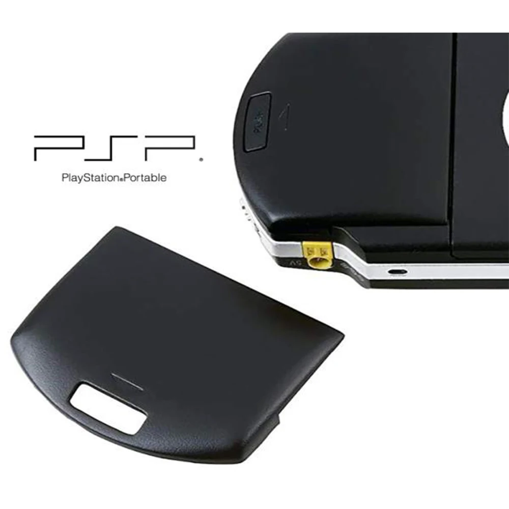 Battery Back Door Cover Case Replacement for PSP 1000 1001 1002 1003 Fat Black New