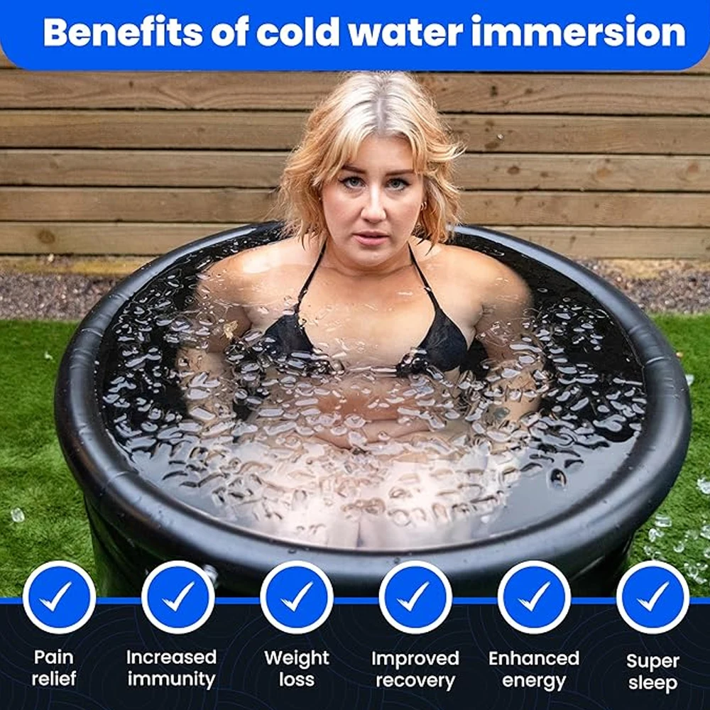Quality Wholesale Athletes Portable PVC Inflatable Cold Tub Portable Bathing Ice Bath Tub For Sale