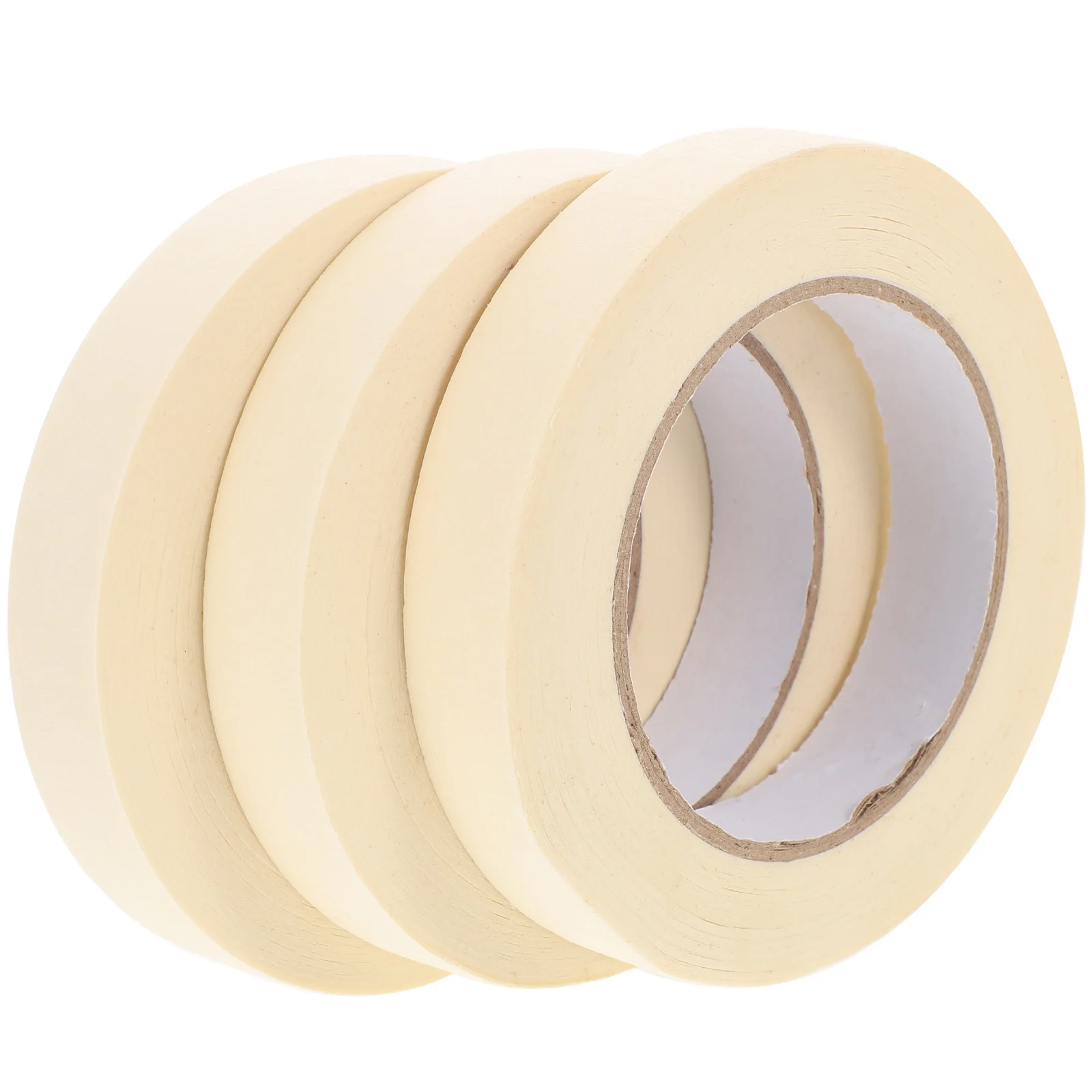 3 Rolls Multi-Functional Masking Tape Strong Sticky Paper Tape for Drawing Labeling and Spray Protection