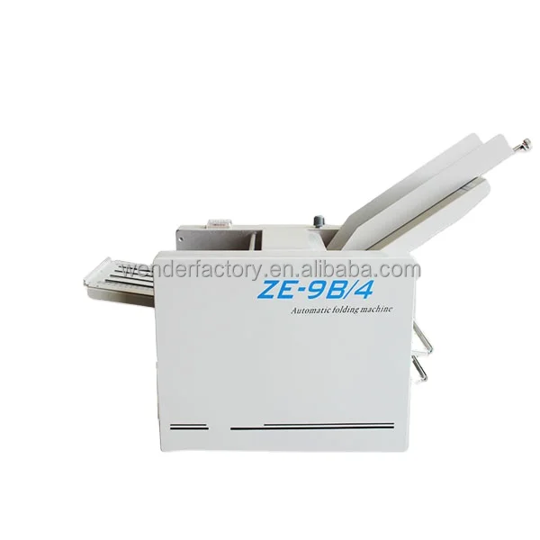 

WDZE-9B/4 Wholesale Automatic Good Quality Z Fold Paper Folding Machines