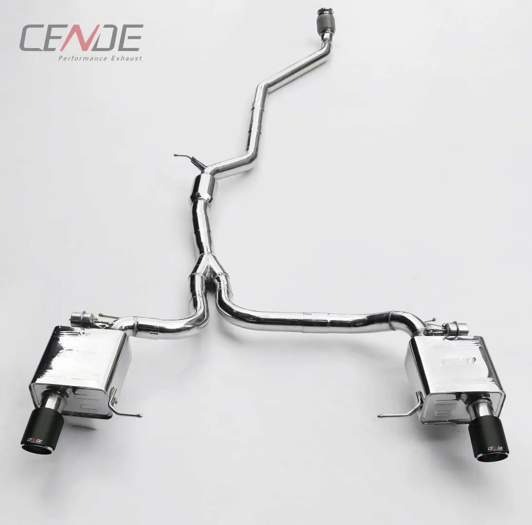 Performance Exhaust Pipe For Exhaust for Audi Q5 Muffler Tips 3.0T 3.6T