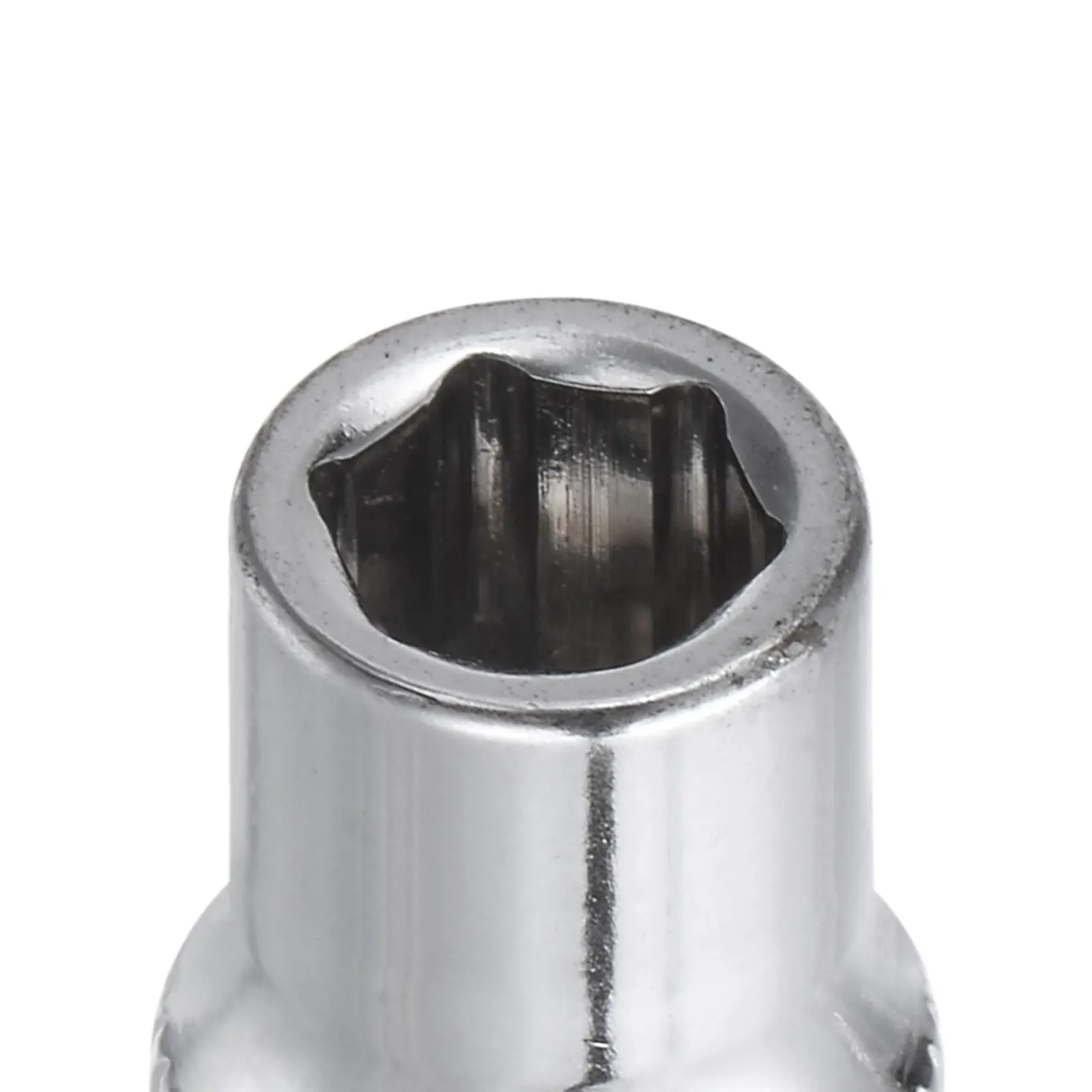 4Pcs 1/4-inch Drive 6mm-13mm Steel Chrome Plated 6-Point Shallow Socket
