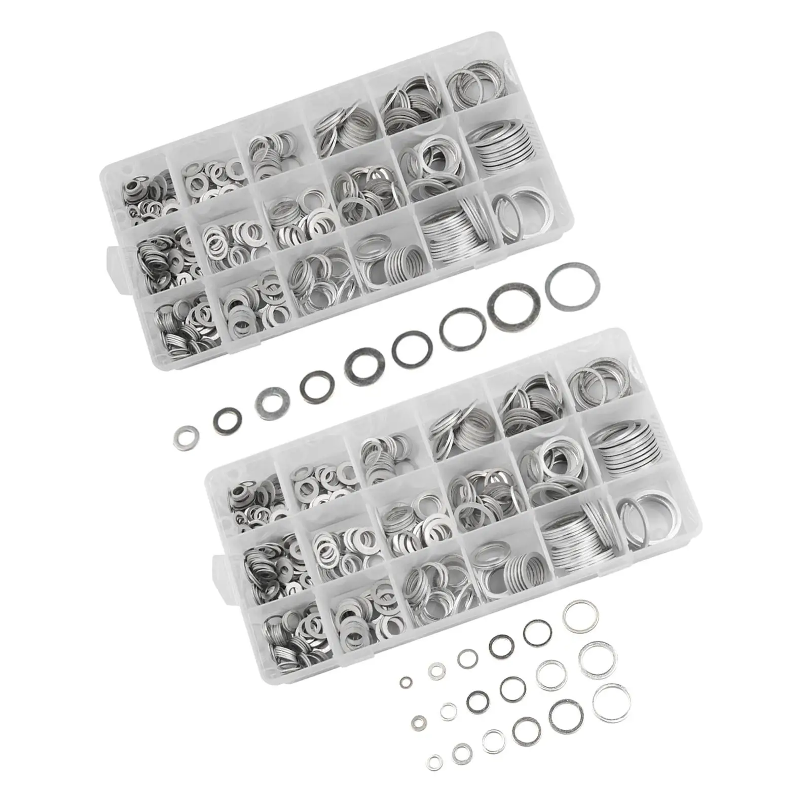 Flat Washer Assortment Gasket Decoration Automotive Metric Oil Drain Washer for Outdoor Construction Shops Kitchens