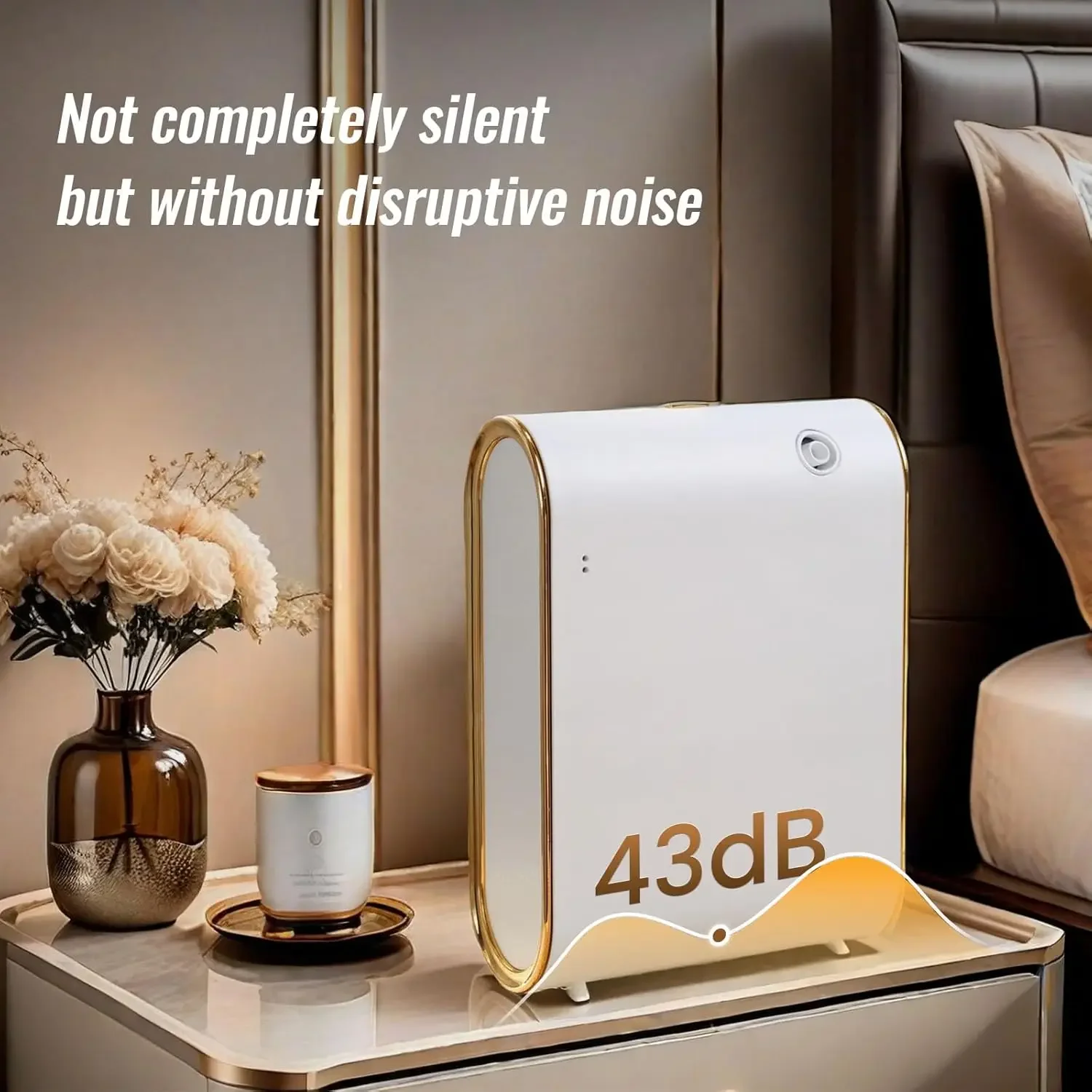 Smart Scent Air Machine Waterless Essential Oil Diffuser 1500 Sq Ft Coverage Bluetooth Hotel Collection Diffuser for Home Office
