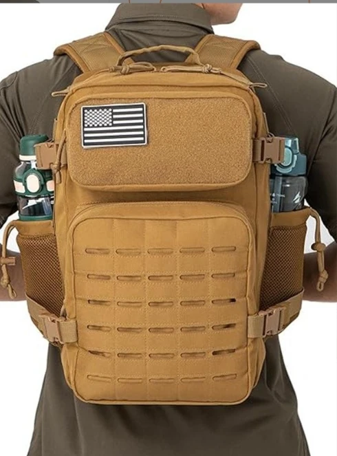 

Тактический рюкзак для любителей милитари на открытом воздухе, рюкзак с лазерной резкой, многофункциональная спортивная сумка для альпинизма, рюкзак 3P, 20-35 л