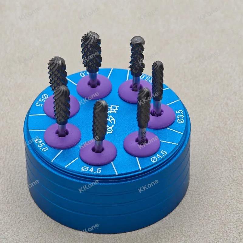 Dental Pineapple Drill Bone Trimming Drill Crest Remover Ridge Contouring GBR Burs High Quality Medical Stainless Steel