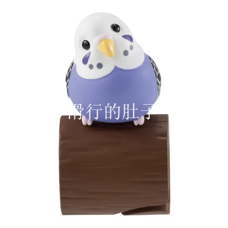 BANDAI Stop Stay Wood Upper of Little Bird Cute Ornament Gashapon Action Figures Model Kids Toy