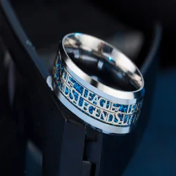 Fashion 316L Stainless Steel League of Legends LOL Game Personality Ring Jewelry 2024 Men's and Women's Party CarnivalGift