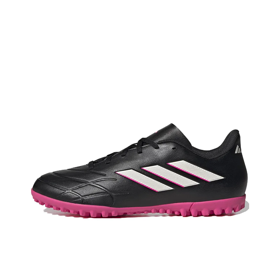 Adidas Copa Pure.4 Soccer Shoes Unisex Low Top Black/White/Pink GY9049