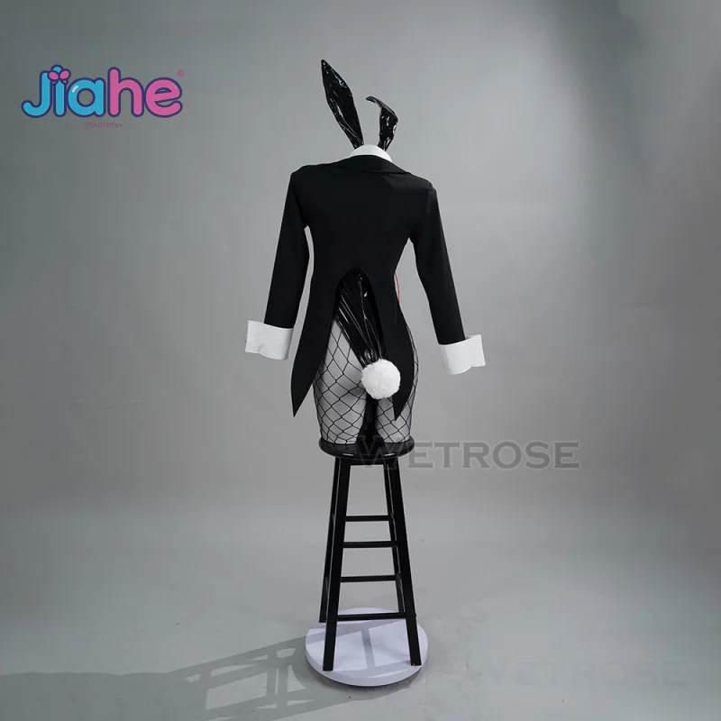 إد تأثيري حلي لعبة آلهة النصر NIKKE المرأة مثير بذلة موحدة أغطية الرأس التعادل الجوارب هالوين جاسوس الأرنب فتاة مجموعة