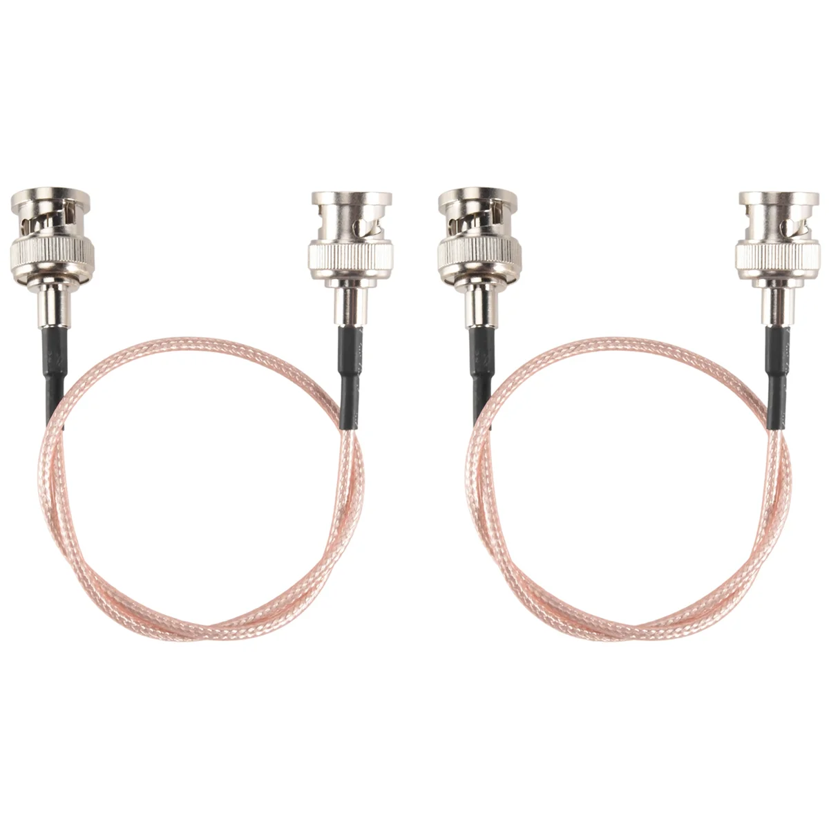 2 Stuks 3G Hd Sdi Kabel Bnc Kabel 30Cm 75 Ohm Voor Camera 'S Bmcc Video-Apparatuur Ondersteunt HD-SDI 3G-Sdi 4K 8K Sdi Videokabel