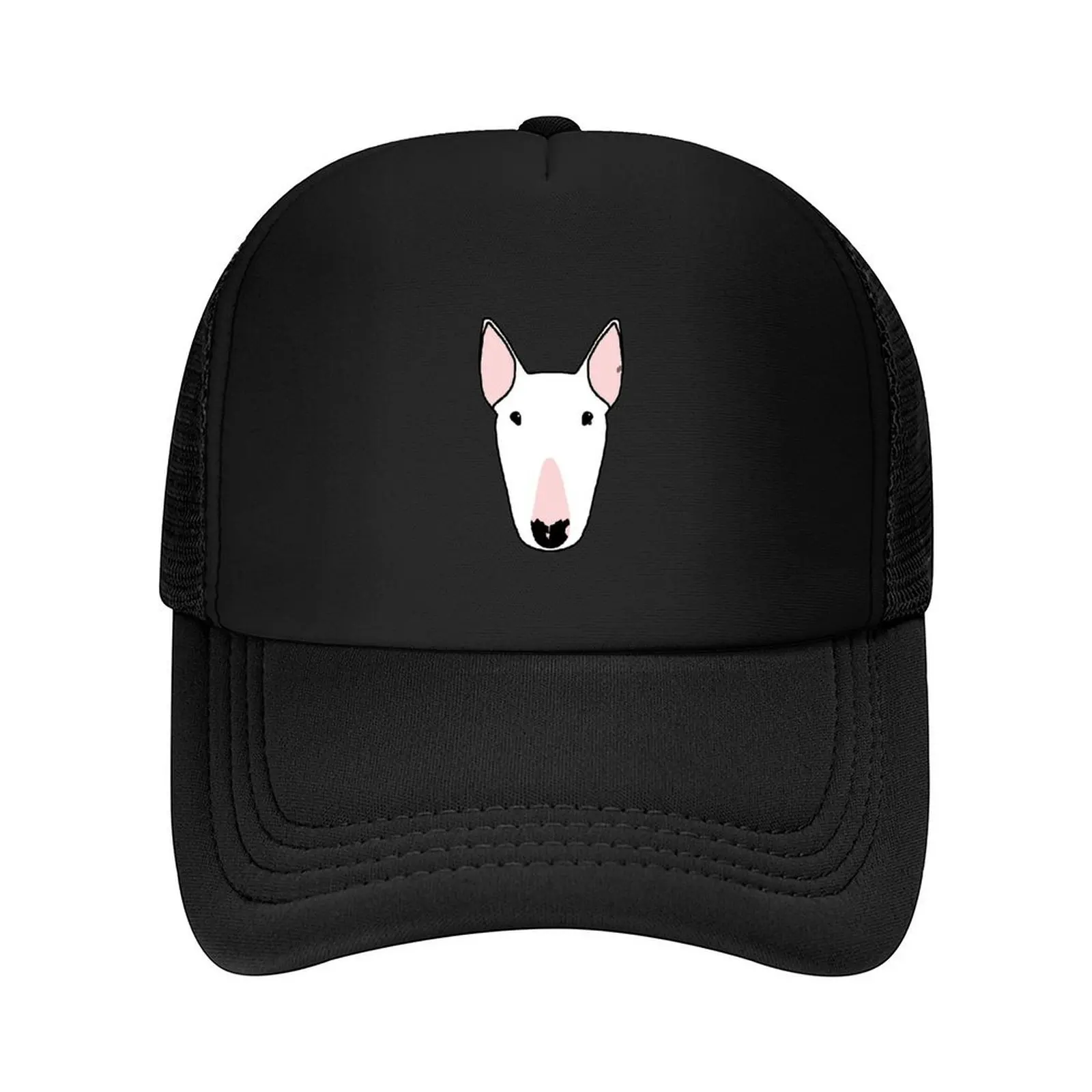 

Daisy The Bull Terrier Baseball Cap Ball Cap Snap Back Hat Cosplay New In The Hat Women's Hats For The Sun Men's