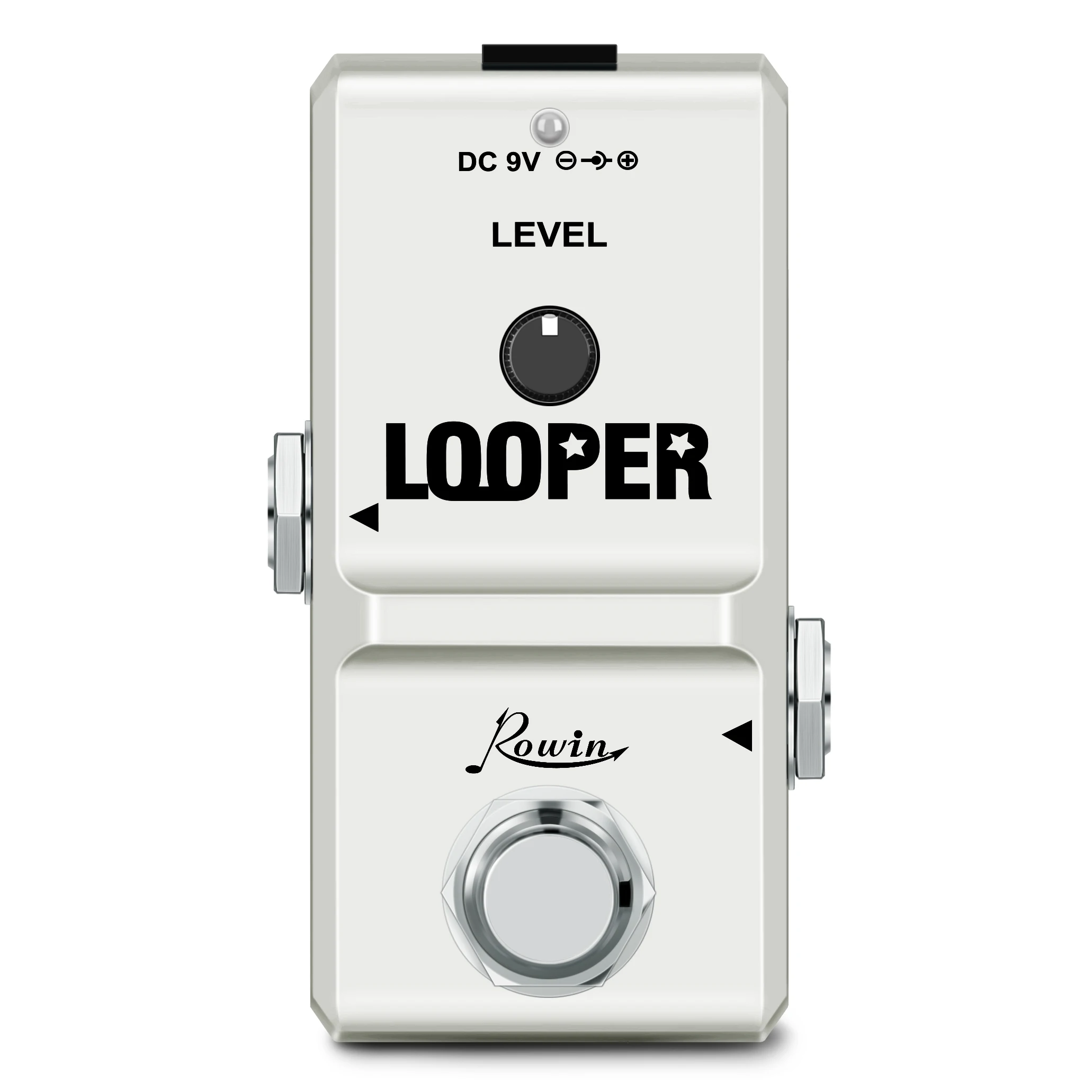 Rowin 48K NANO Looper Electric Guitar Bass Effect Loop Pedal 10 Mins of Recording Unlimited Overdubs TF Card Slot Bypass Mini