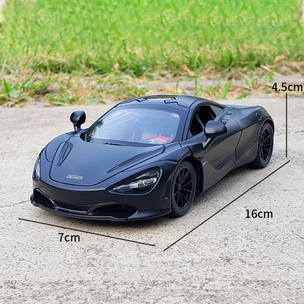 1:32 McLaren 720S Supercar Metal Diecast Alloy Toys Cars Models For Boys Children Kids Toy Vehicles Hobby Collection