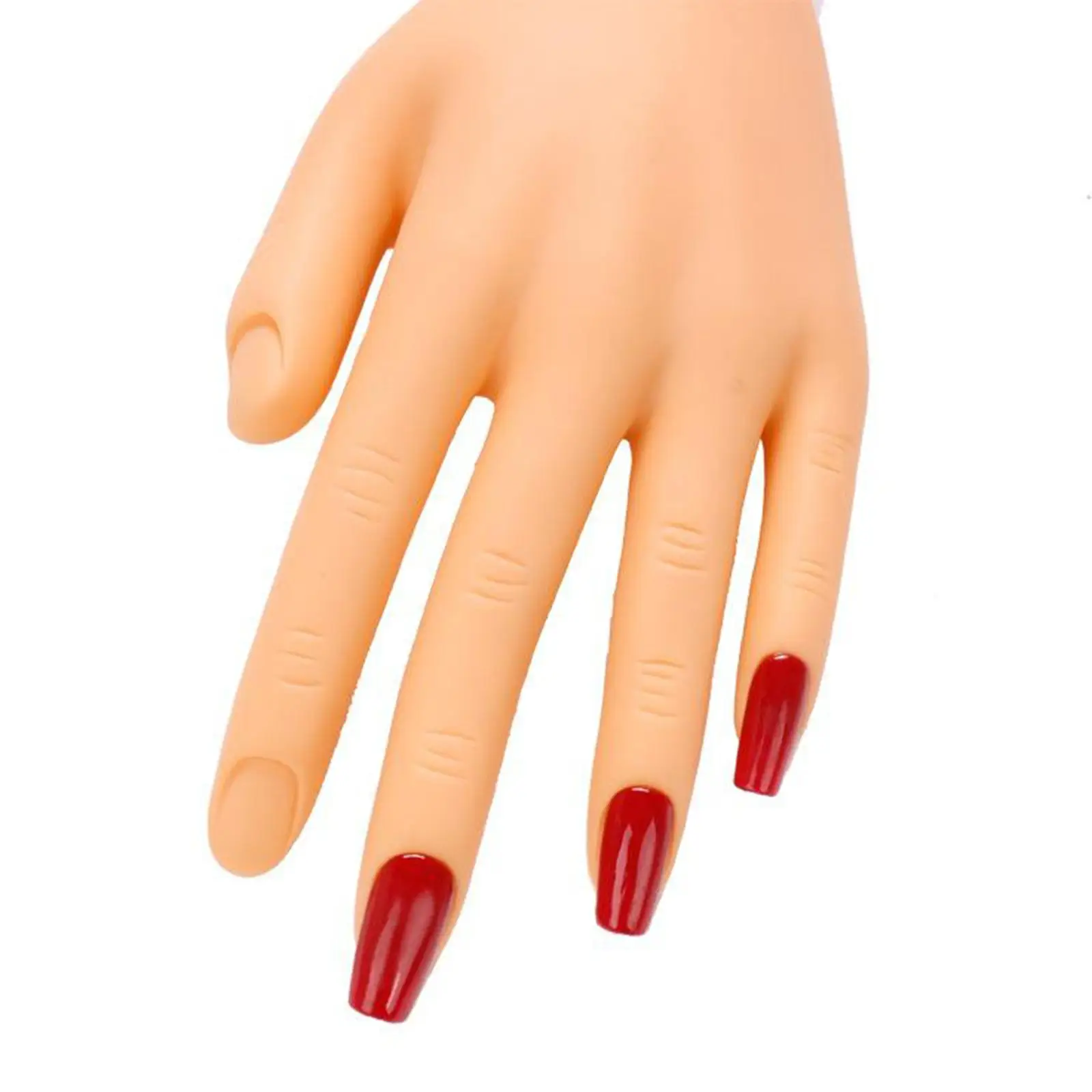 

Manicure Practice Hand Model Display False Nail Tips Nail Training Display
