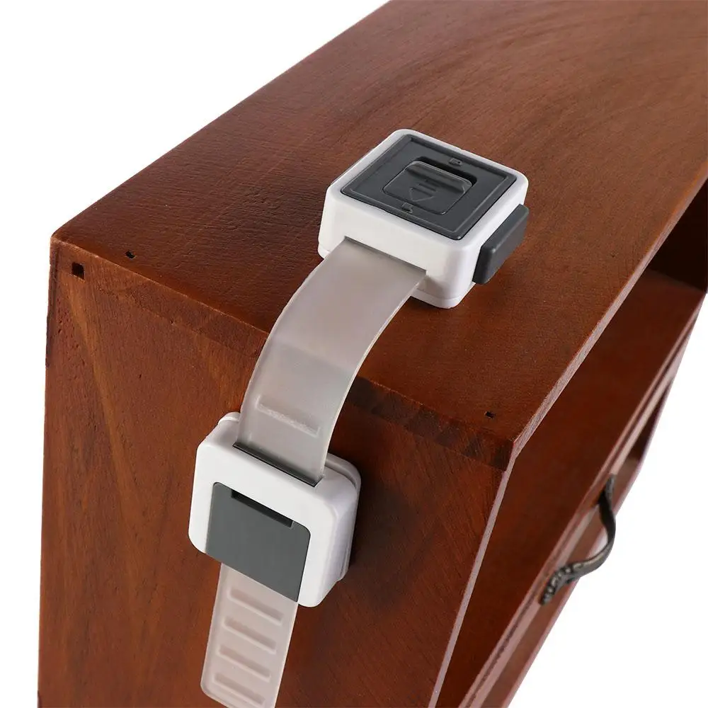 

Children's Multifunctional Adjustable Safety Lock Drawer Refrigerator Door Anti Pinch Hand Safety Lock Baby Safety Products