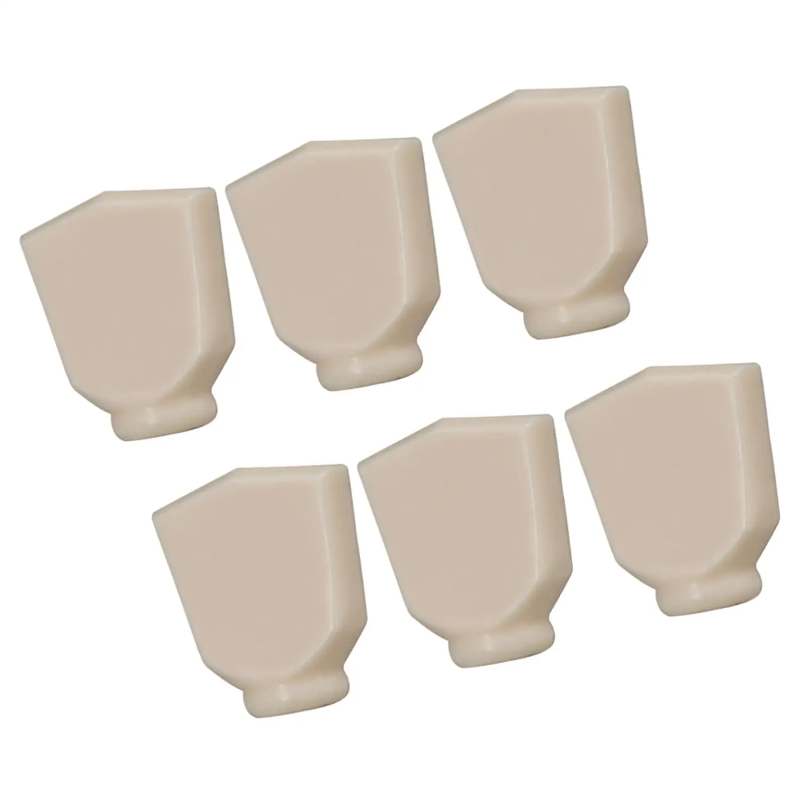 6 Pieces Guitar Tuning Peg Button Replacement High Performance Guitar Part