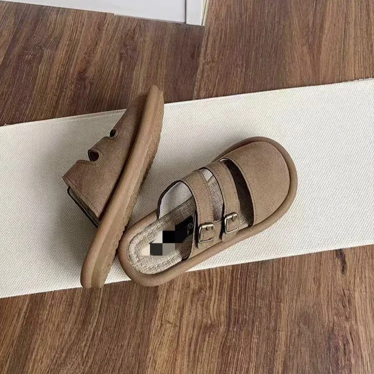 One Step Toe, полушлепанцы, женские дышащие льняные туфли для ленивых, обувь из хлопка и льна на мягкой подошве для уличного ношения