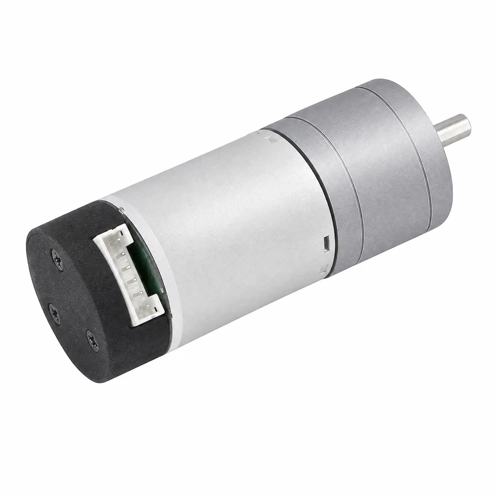 MG370 Hall/GMR AB Phase Encoder DC Gear Motor 12V, 13PPR/500PPR High-precision Encoder Motor for STM32 ROS Robot Car