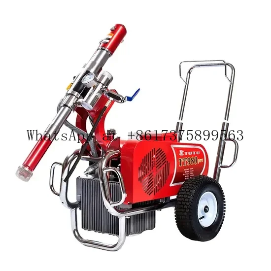 المهنية كبيرة متعددة الوظائف الكهربائية عالية الضغط آلة الطلاء بدون هواء فرش مسحوق اللاتكس الطلاء بنادق رش الطاقة