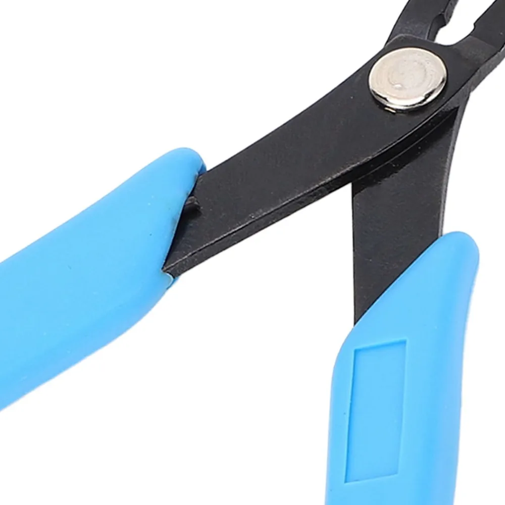 High Carbon Steel Jewelry Pliers Ergonomic PVC Handle Precision Bending Tip Beading Pliers Needle Nose Pliers Jewelry Making